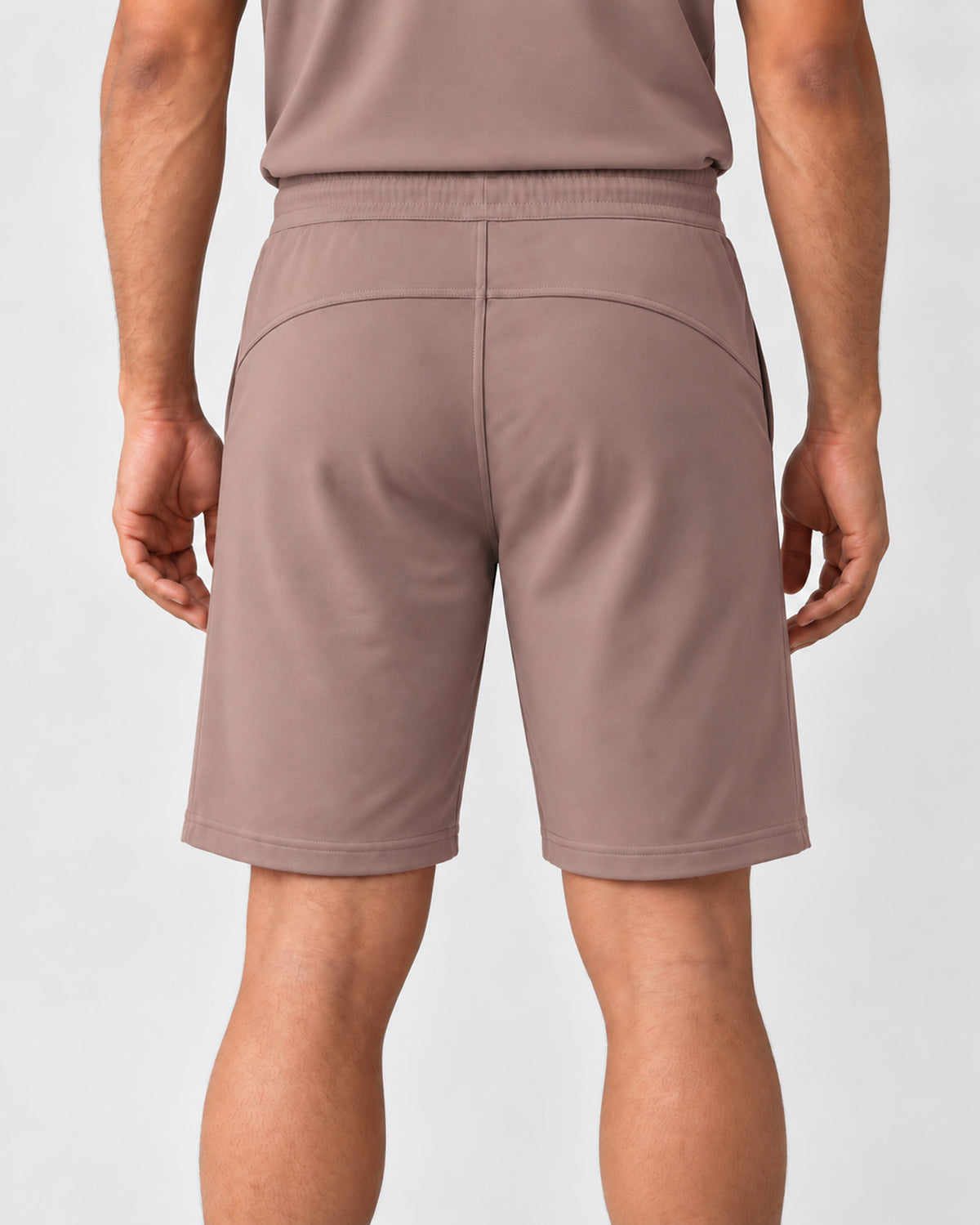 Hushy Bamboo Shorts  (Hazelnut)