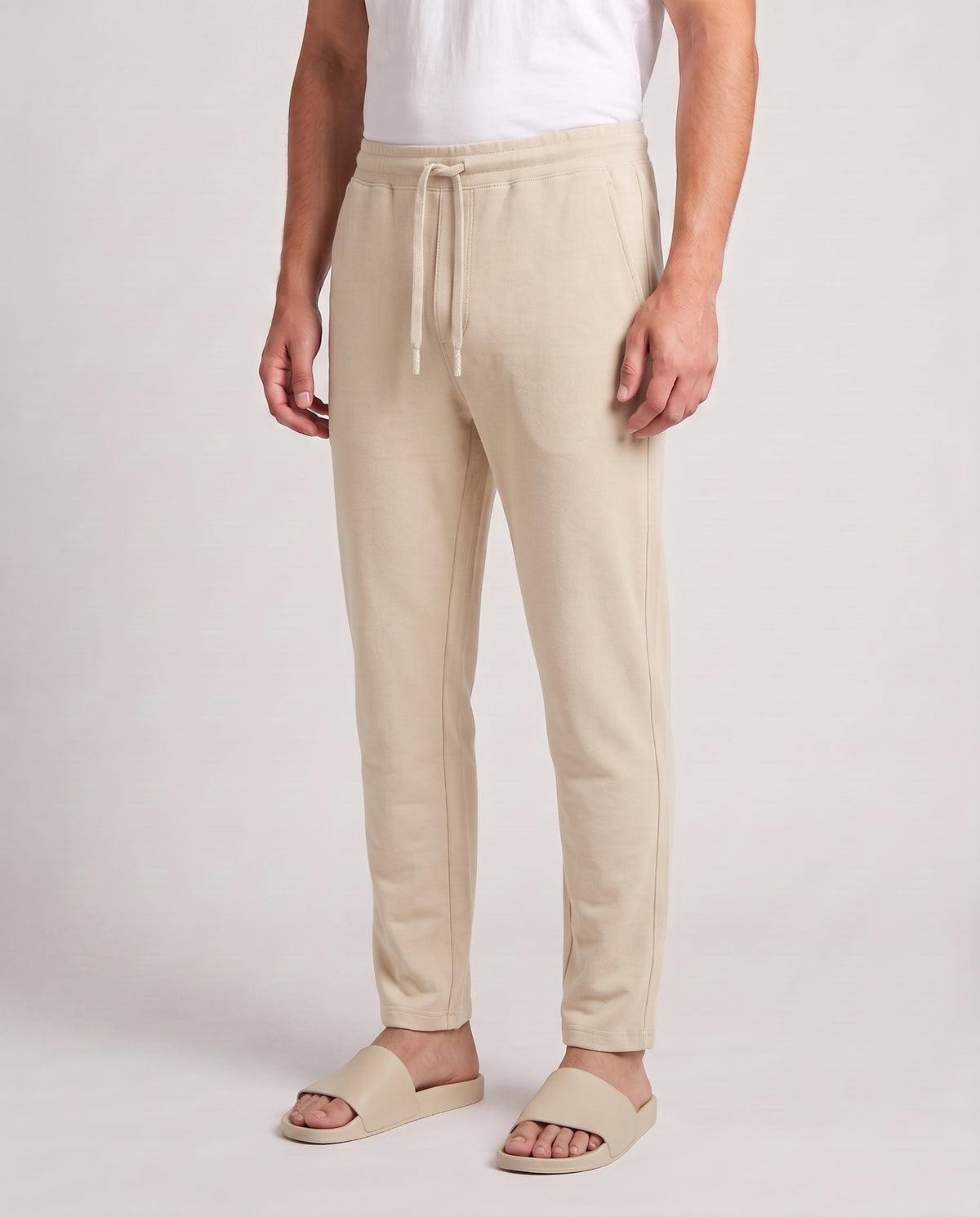 Irish cream Urbanite bamboo cotton loungewear with soft breathable fabric and thermoregulating comfort for relaxed home wear