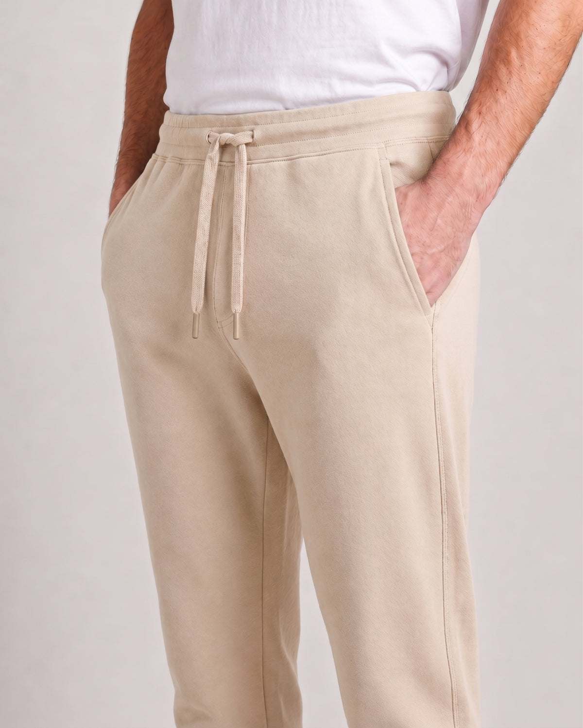 Irish cream Urbanite bamboo cotton loungewear with soft breathable comfort and thermoregulating fabric for relaxed home wear
