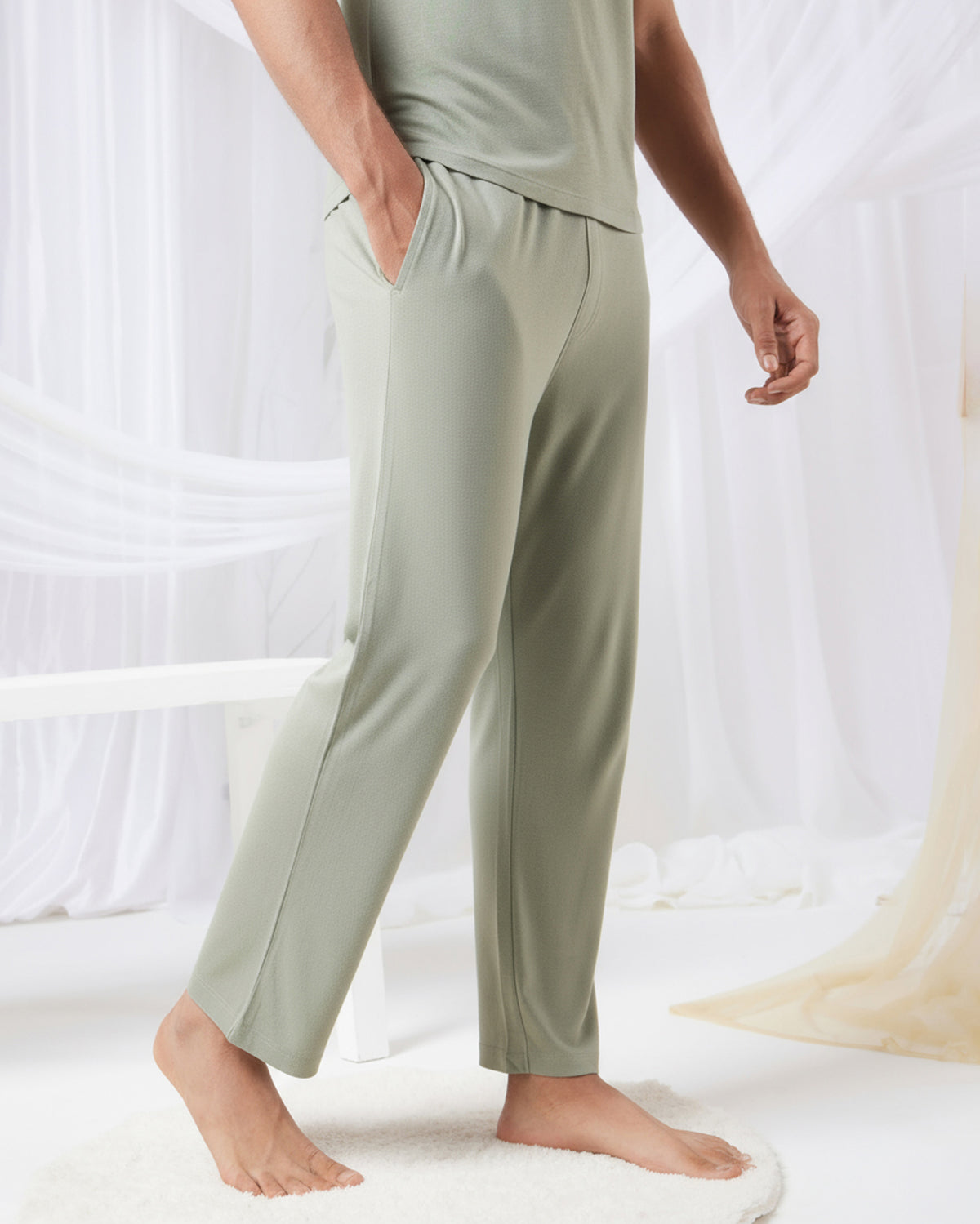Urbanite Bamboo Pant  (Laurel Green)