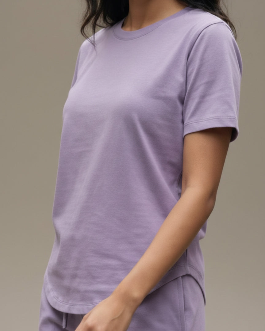Celine T-Shirt + Pant  (Lavender)