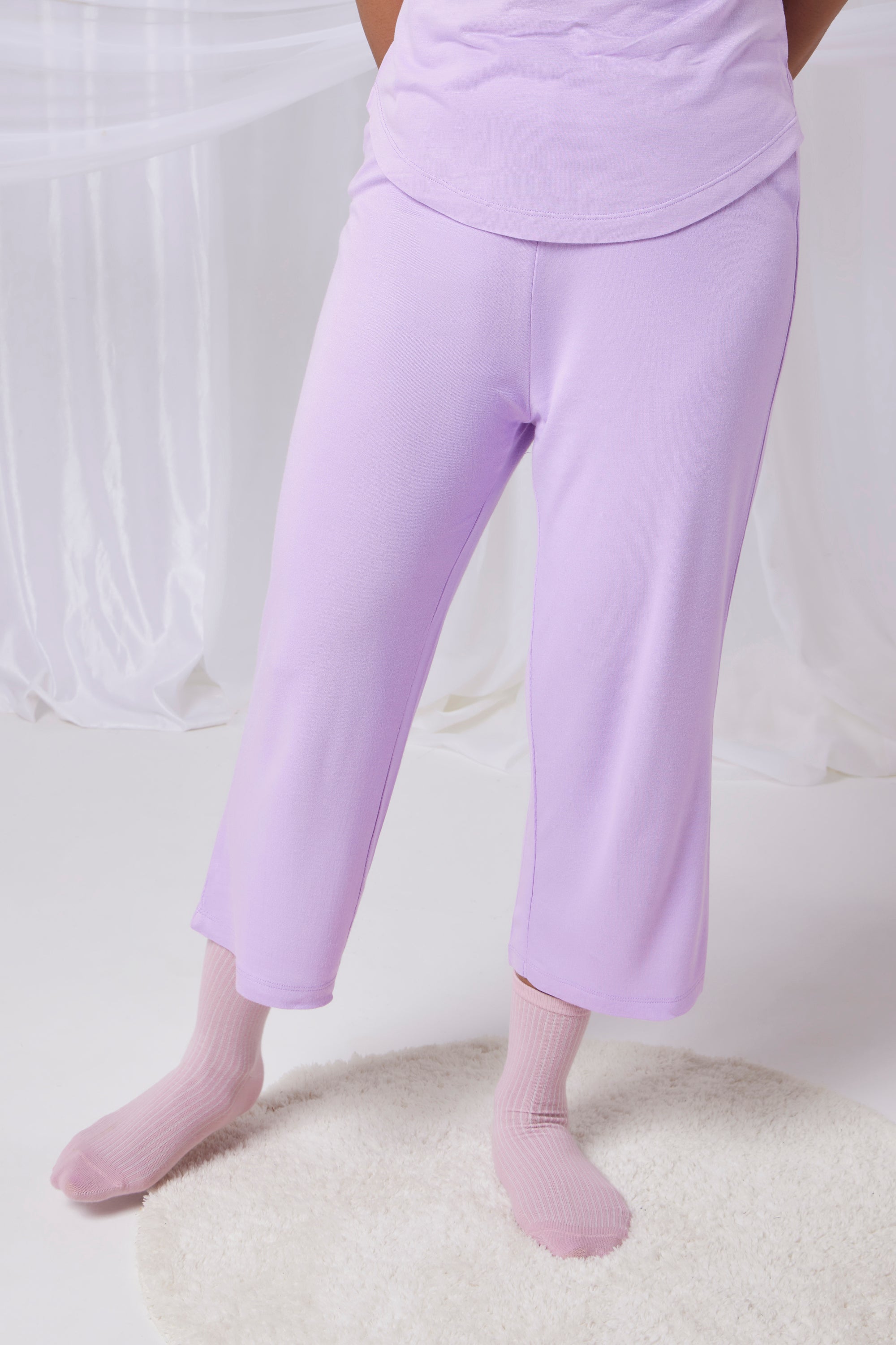 Celeste T-Shirt + Pant  (Lavender)