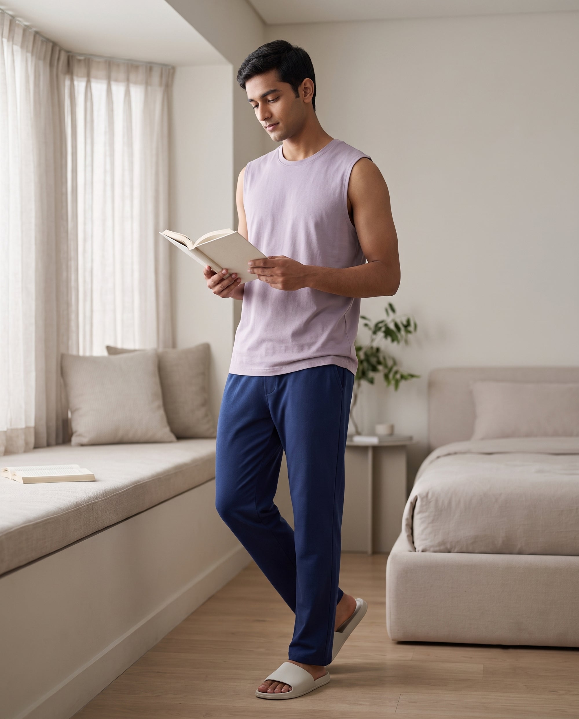 AirKnit Tee + Pant  (Twilight + Blue)
