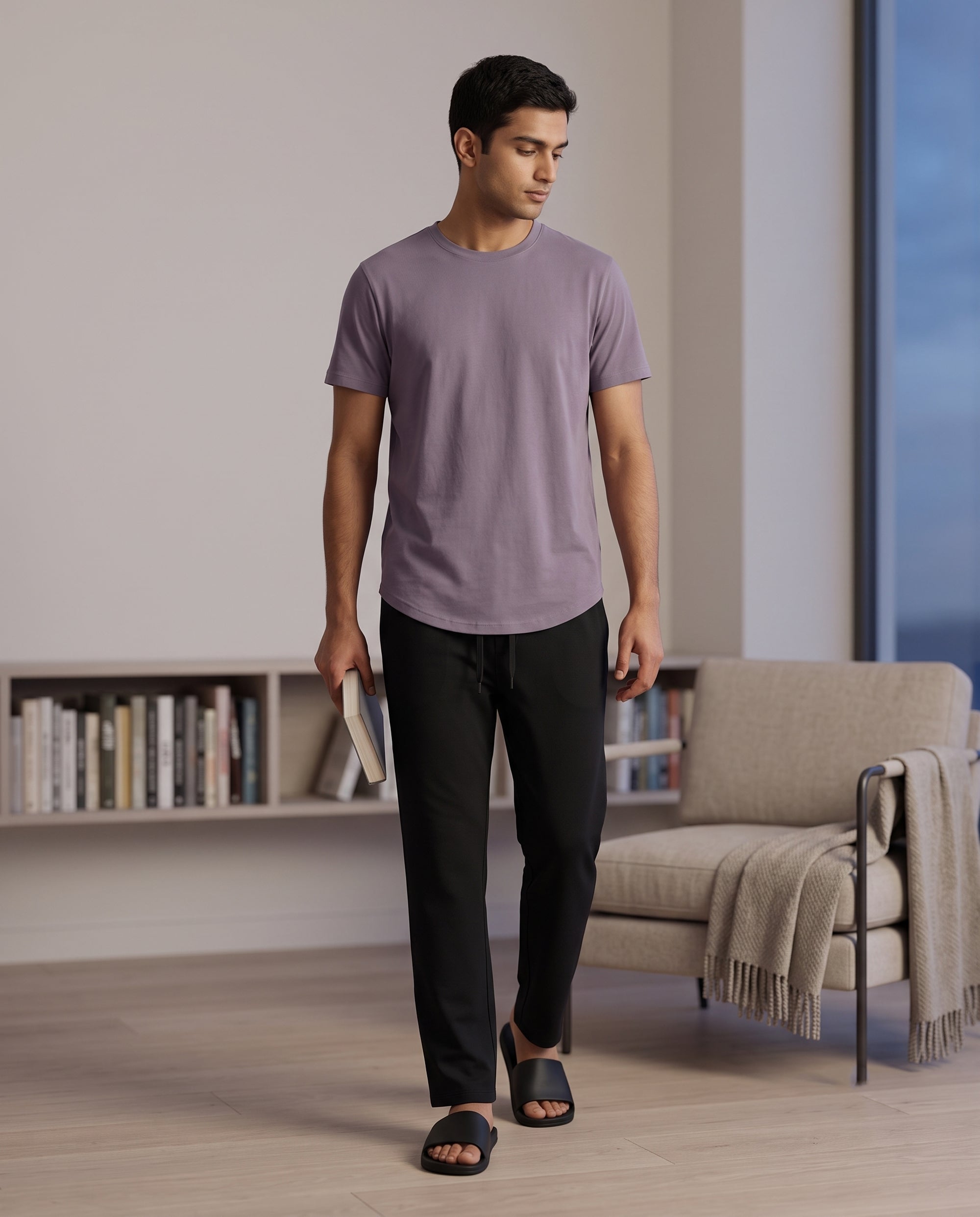 Cosmo T-Shirt + Pant  (Twilight + Black)
