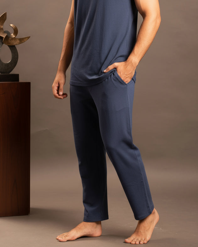 Urbanite Bamboo Pant  (Navy Blue)