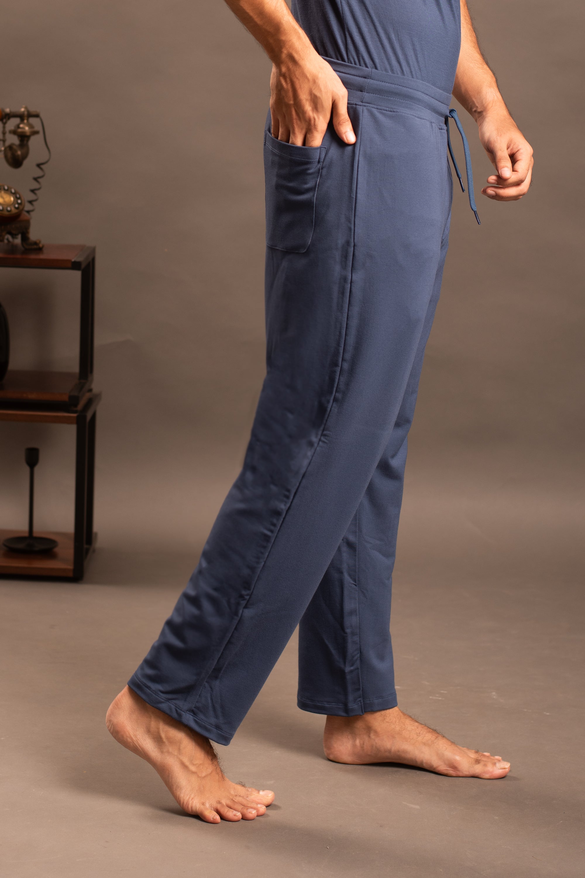 Urbanite Bamboo Pant  (Navy Blue)