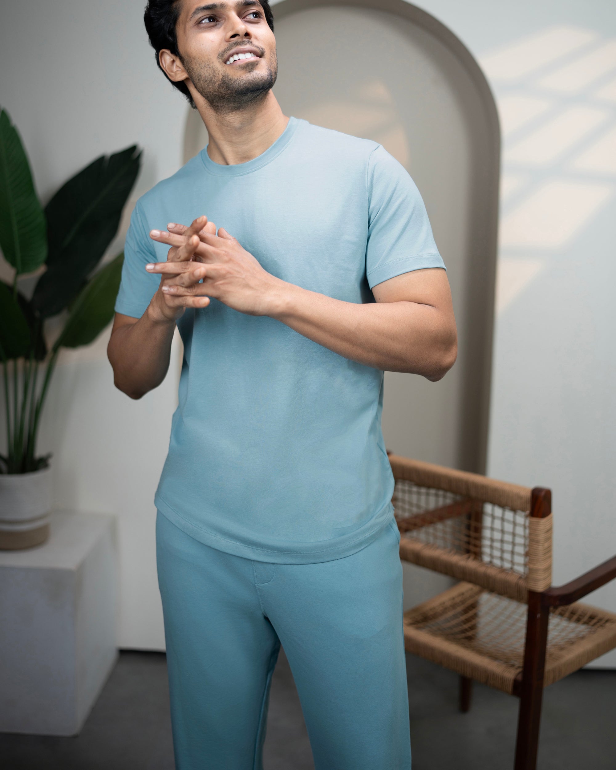 Nile Blue bamboo t-shirt for women
Cosmo Bamboo T-Shirt soft touch fabric
Lightweight eco friendly casual tee
Relaxed everyday bamboo outfit
Fresh tone bamboo t-shirt
Cosmo Bamboo T-Shirt in Nile Blue shade
Premium sustainable bamboo fabric
Women’s soft casual bamboo t-shirt
Breathable lightweight daily wear tee
Minimal style bamboo top
