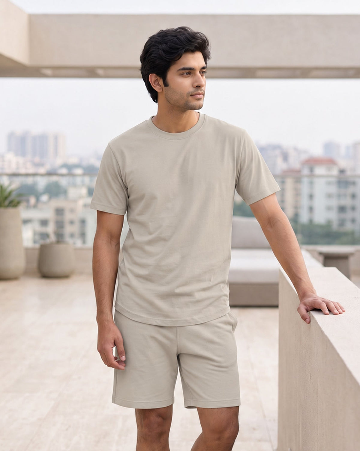 Cosmo T-Shirt + Shorts  (Pure Cashmere)
