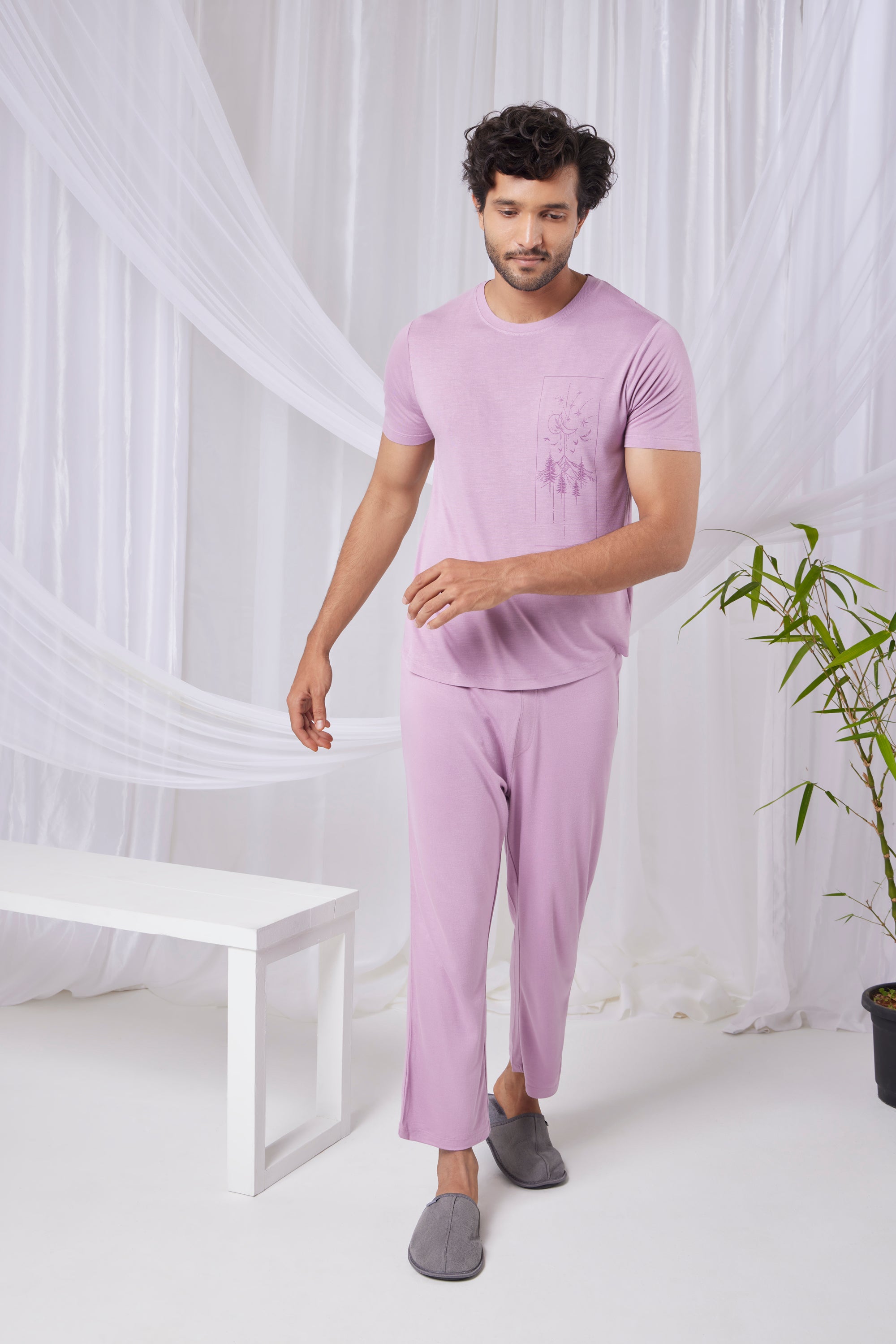 Cosmo T-Shirt + Pant (Sea Fog)