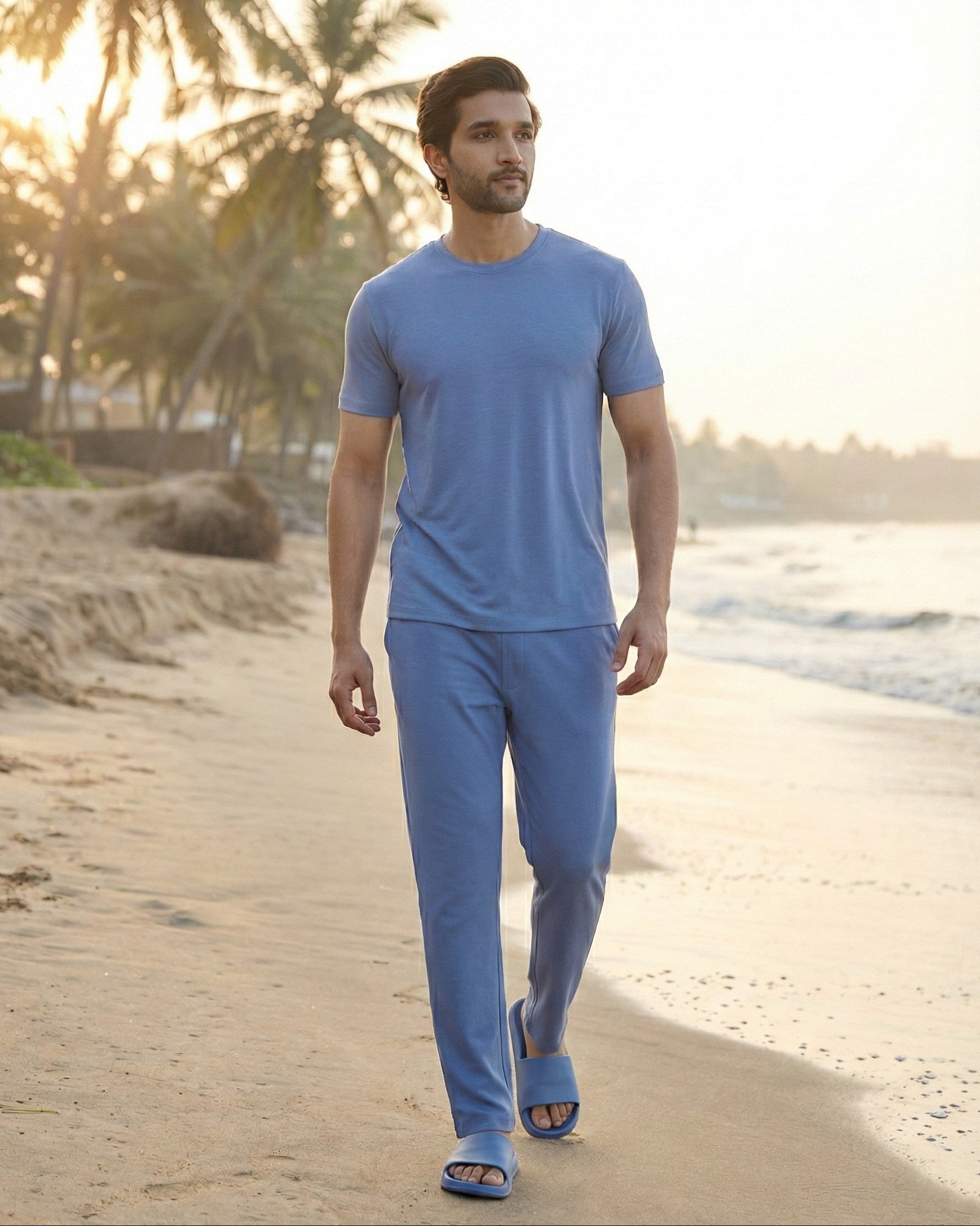 Cosmo T-Shirt + Pant  (Serene Blue)