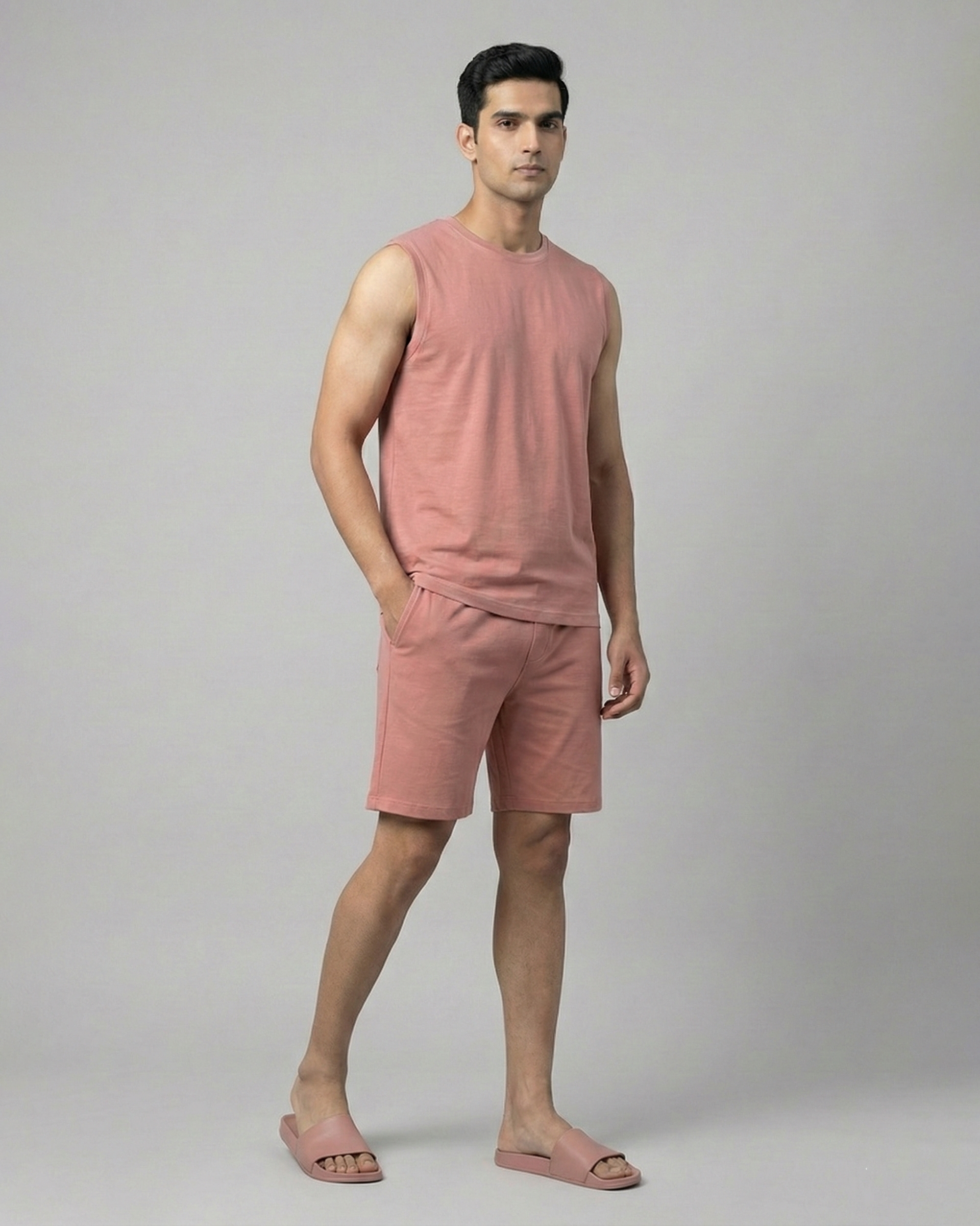 AirKnit Bamboo Tee  (Terracotta)