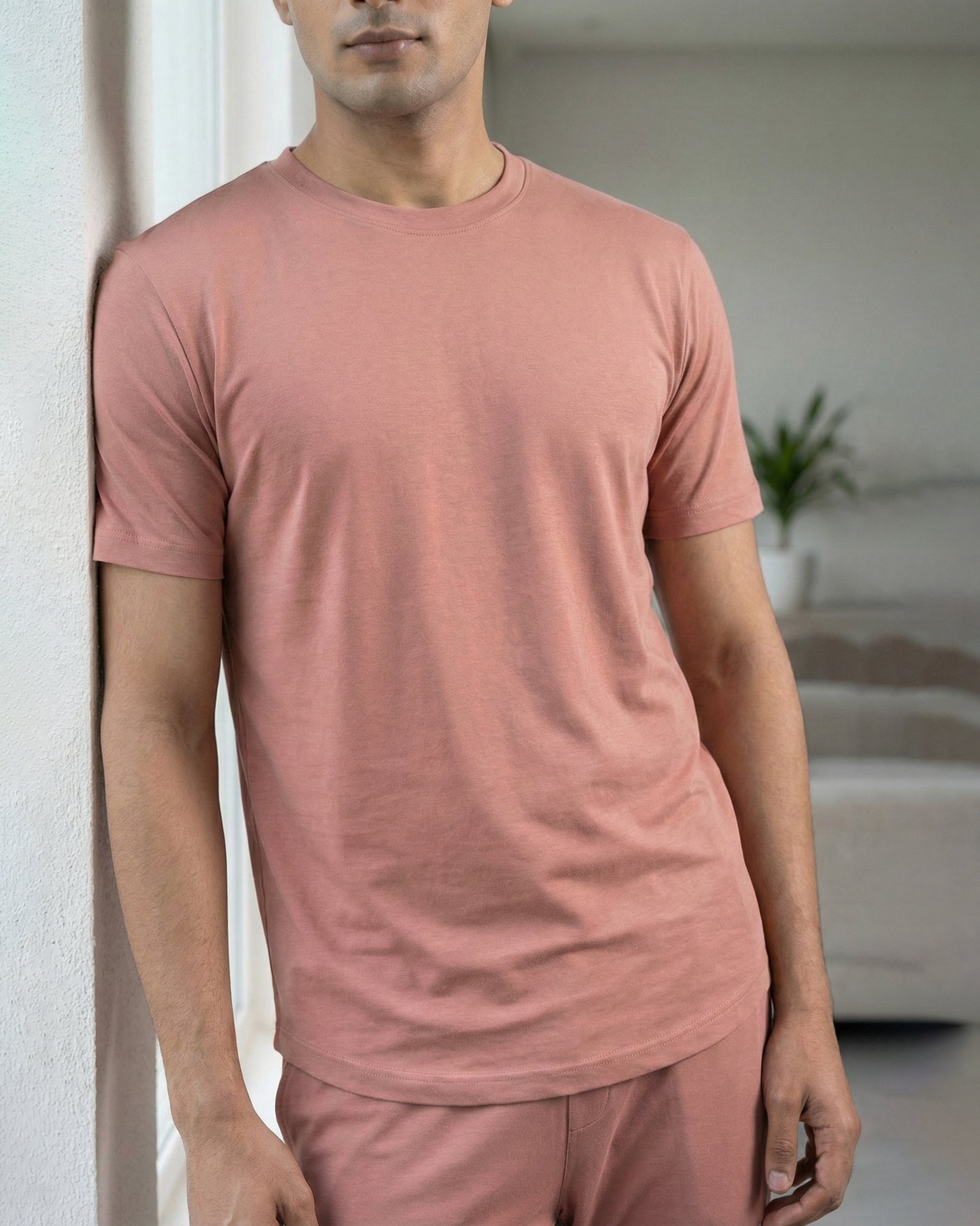 Cosmo Bamboo T-shirt  (Terracotta)