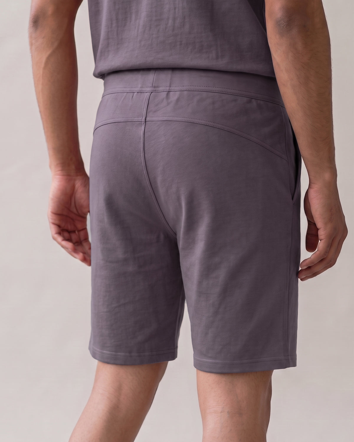 Men's Twilight Hushy lounge shorts from Softsleep, designed in soft bamboo cotton for easy movement and laid-back everyday comfort.