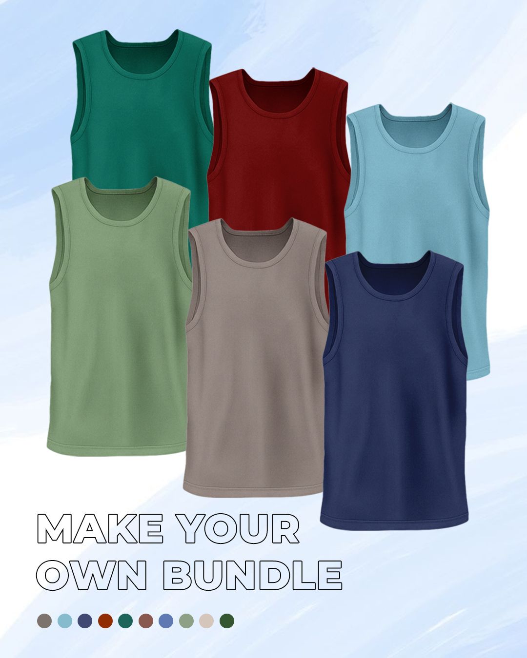 Men's Sleeveless  (Build Your Bundle)