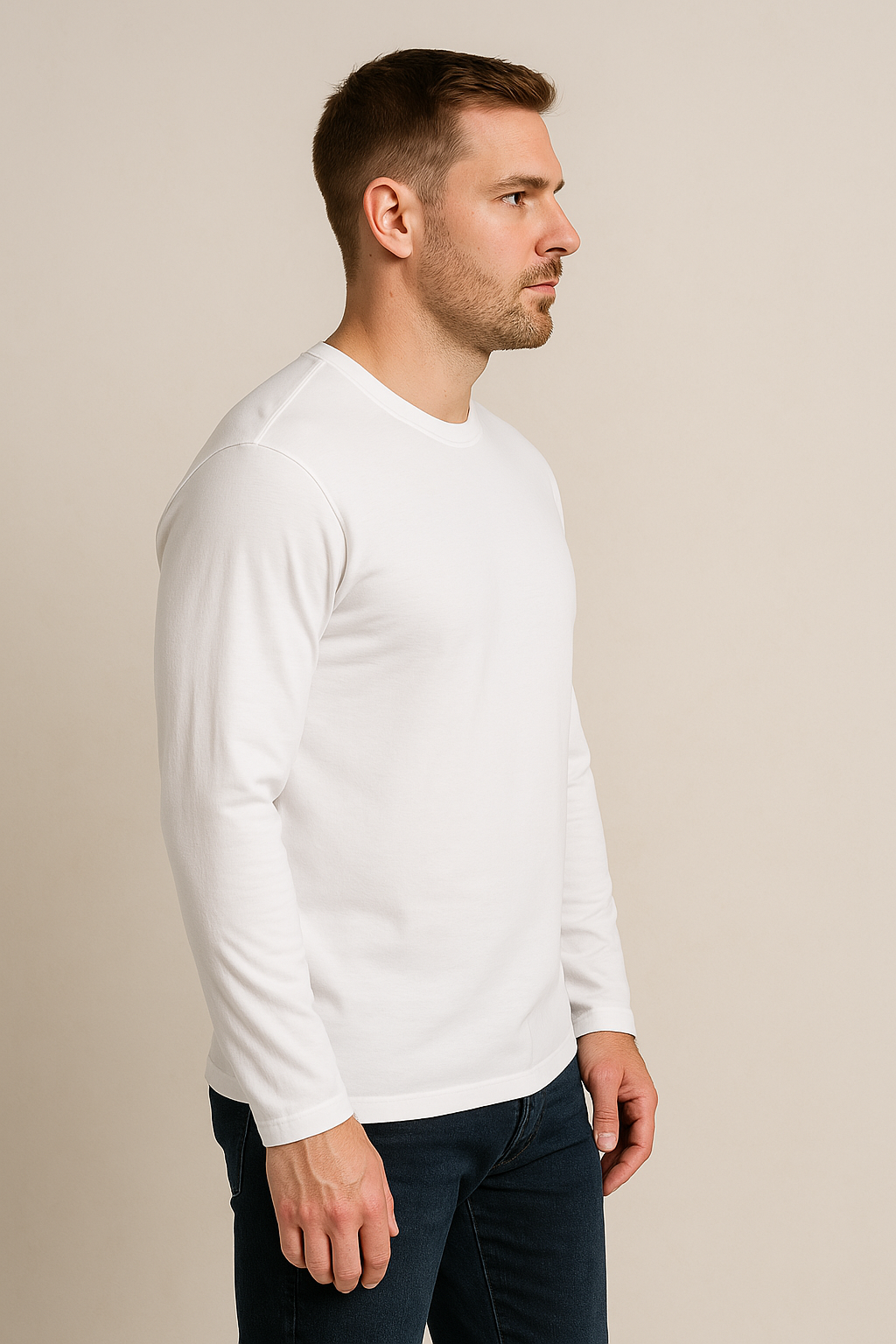 Elffie Cotton T-Shirt  (White)